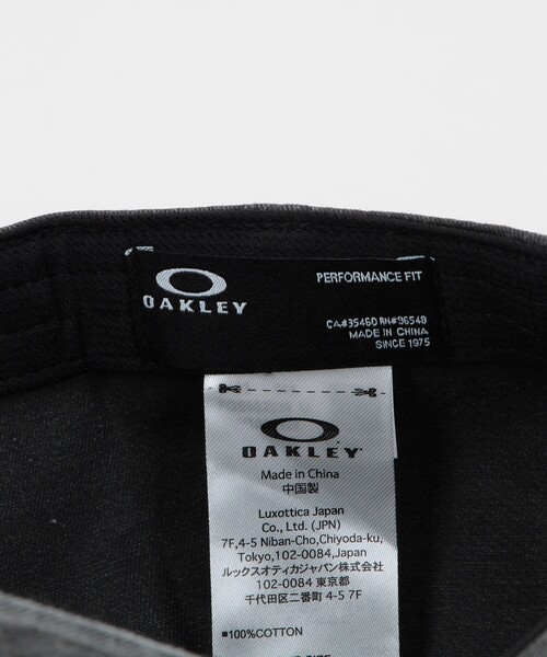 Oakley ダークグレー キャップ PLST 楽天市場】オークリー キャップ（カラーグレー）（帽子｜バッグ
