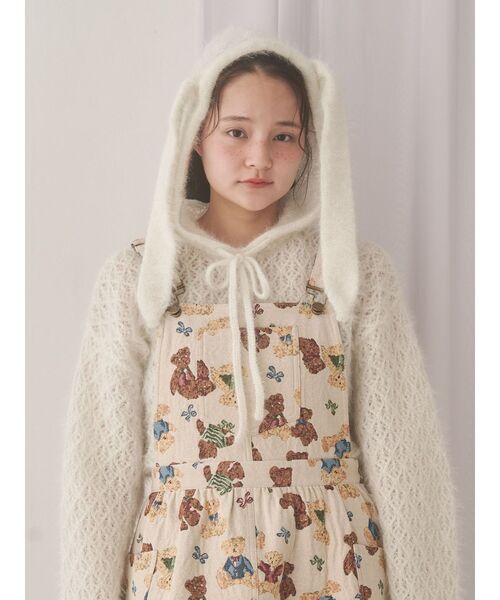 merry jenny ニット セーター rabbit lace knit tops レディース