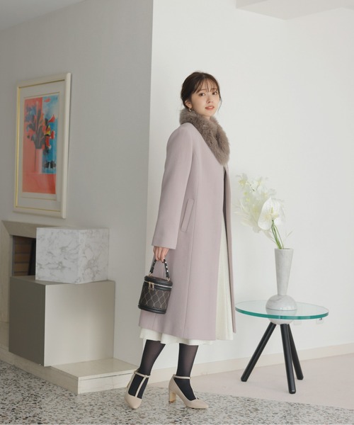 PROPORTION BODY DRESSING テーラーコート　グレージュ　S PROPORTION BODY DRESSING テーラーコート グレージュ S