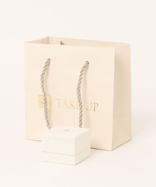TAKE-UP（テイクアップ） ピアス 「 セカンドピアス」 Pt ブルー