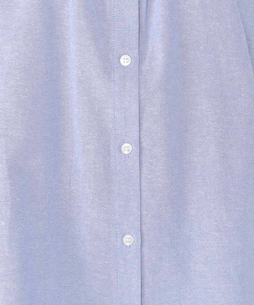 「studio CLIP」 7分袖ブラウス LARGE ライトグレー レディース_画像2