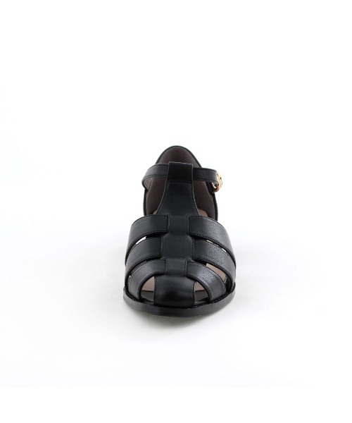 「NICAL」 フラットサンダル 24.0cm アイボリー レディース_画像3