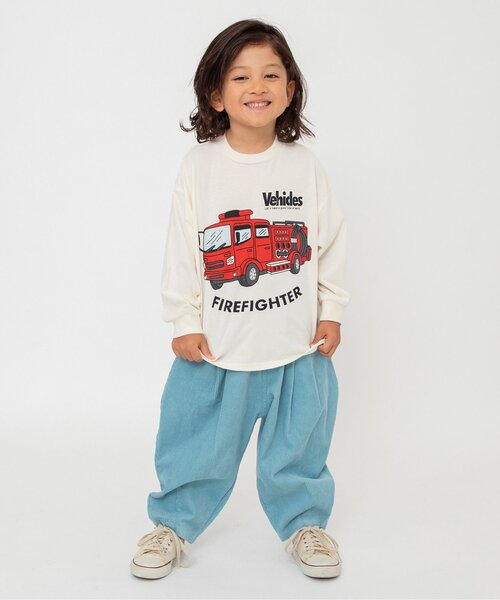 BREEZE（ブリーズ） tシャツ 「WEB限定/ジュニア対応」3色3柄働く車T