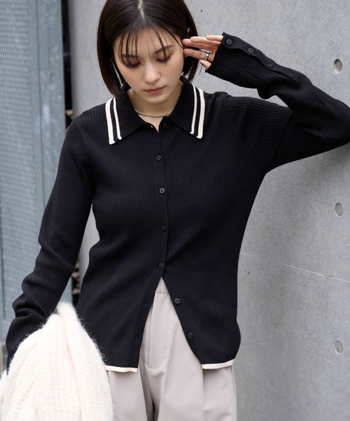 MUSE de Deuxieme Classe 「MUSE classe」 ニットカーディガン