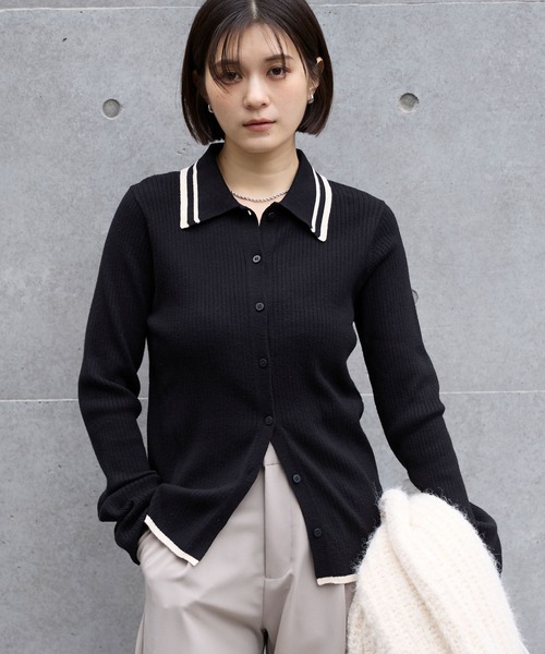 MONO-MART（モノマート） カーディガン 「マシンウォッシャブル/アンチ