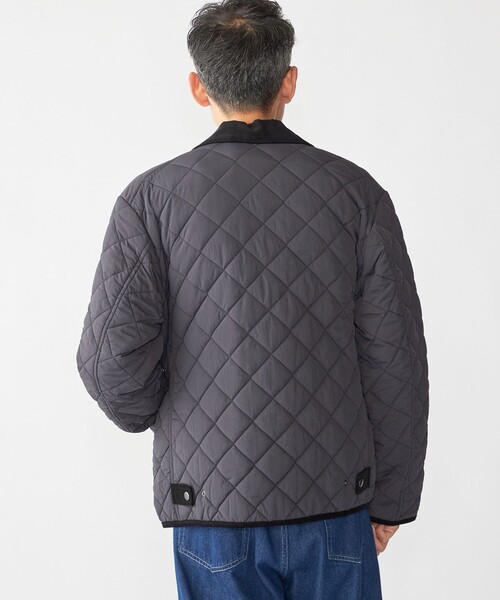 KRYclothing CHIEMI 中綿 キルティングブルゾン BLACK SHIPS（シップス） ブルゾン アウター SHIPS:「手洗い可能」NETPLUS(R