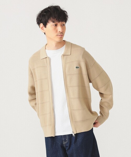 LACOSTE（ラコステ） セーター ニット 「別注」LACOSTE / ジップ