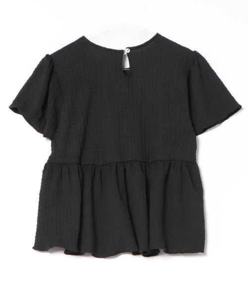 「mil」 半袖カットソー ONE SIZE ブラック レディース_画像2