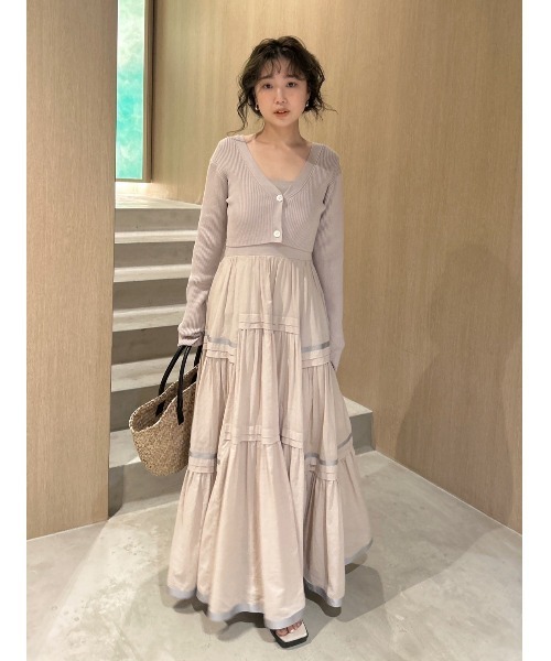 FRAY I.D（フレイ・アイディー） ノースリーブワンピース FREE