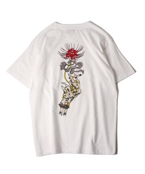 Subciety（サブサエティ） tシャツ Spider lily tee メンズ レディース