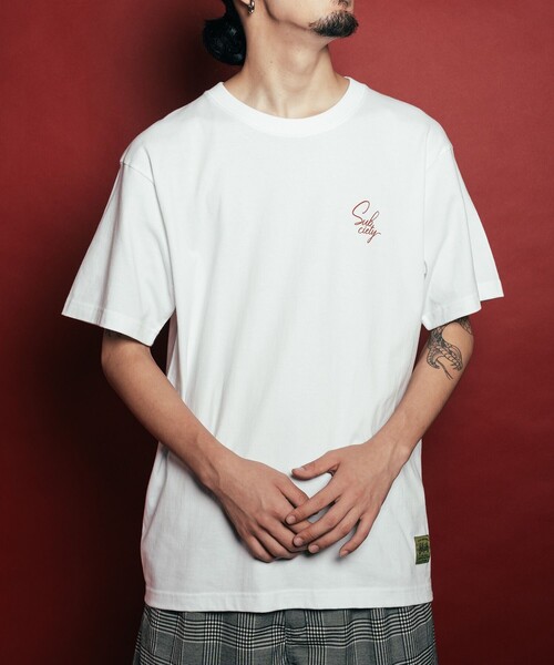 Subciety（サブサエティ） tシャツ Spider lily tee メンズ レディース