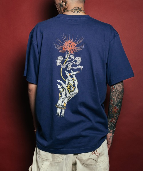 Subciety（サブサエティ） tシャツ Spider lily tee メンズ レディース