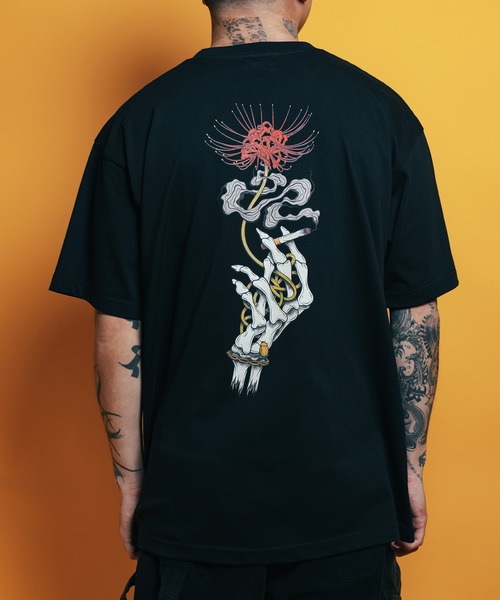 Subciety（サブサエティ） tシャツ Spider lily tee メンズ レディース
