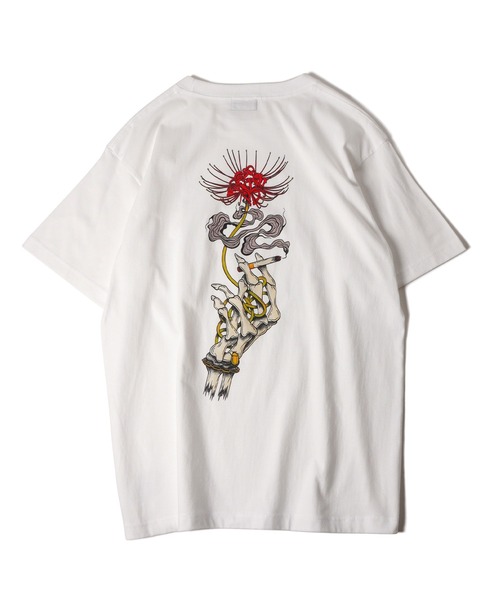 Subciety（サブサエティ） tシャツ Spider lily tee メンズ レディース