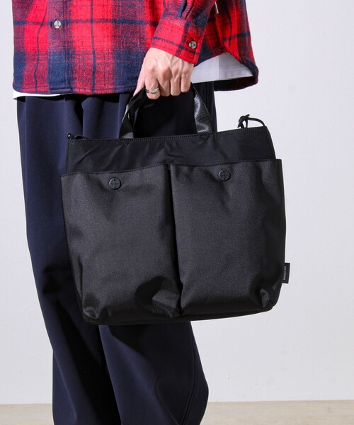 SML ショルダーバッグ 「SML/エスエムエル」PILOT TOTE BAG M メンズ