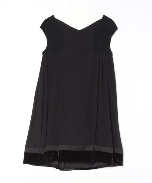 「SUNAOKUWAHARA」 ノースリーブワンピース M size ブラック レディース_画像2