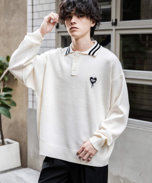 Rocky Monroe（ロッキーモンロー） ポロシャツ オーバーサイズ ワン