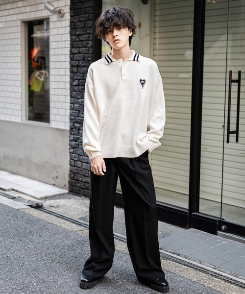 Rocky Monroe（ロッキーモンロー） ポロシャツ オーバーサイズ ワン