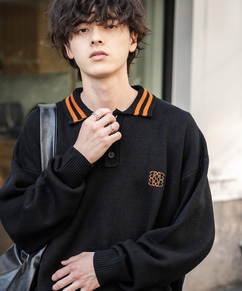 Rocky Monroe（ロッキーモンロー） ポロシャツ オーバーサイズ ワン