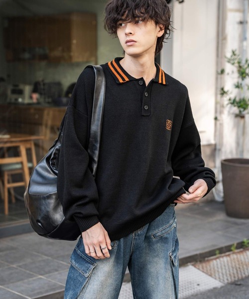 Rocky Monroe（ロッキーモンロー） ポロシャツ オーバーサイズ ワン