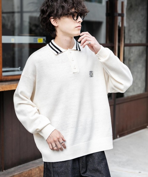 Rocky Monroe（ロッキーモンロー） ポロシャツ オーバーサイズ ワン