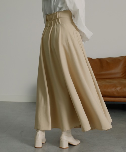 「RANAN」 フレアスカート M ブラック レディース_画像9