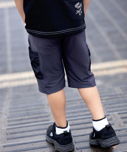 「WASK」 「KIDS」ハーフパンツ 100cm ブラック キッズ_画像2