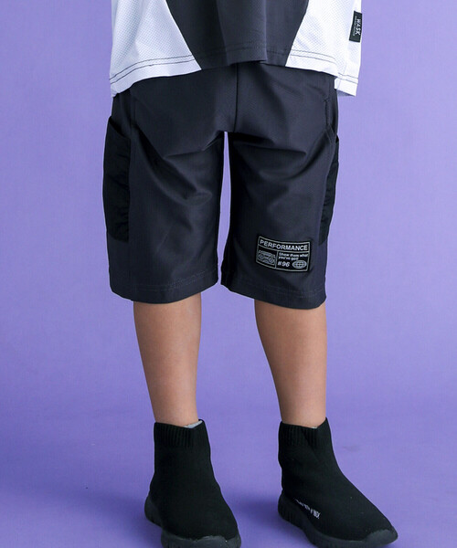 「WASK」 「KIDS」ハーフパンツ 100cm ブラック キッズ_画像4
