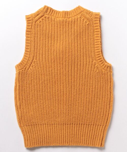 「MICHAEL KORS」 ニットベスト XX-SMALL オレンジ レディース_画像2