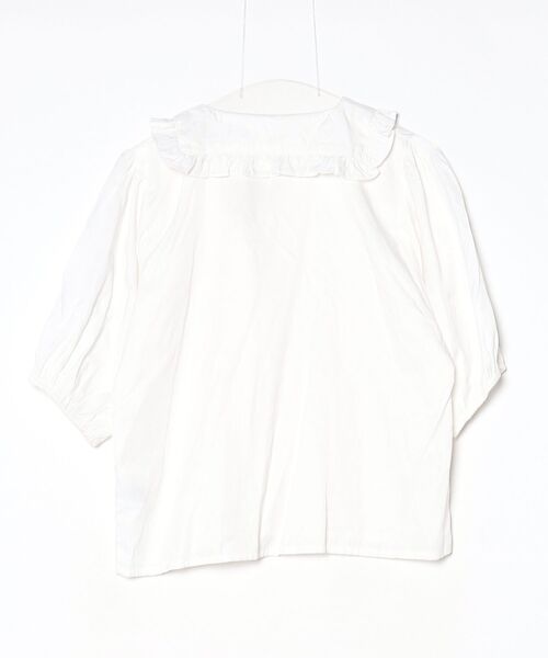 「apres jour」 7分袖ブラウス X-LARGE ホワイト レディース_画像2