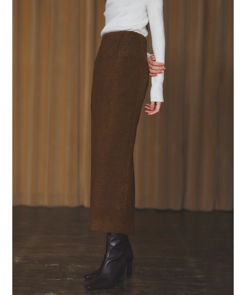 アニュアンス　スカート anuans（アニュアンス） スカート ボアタイトスカート : ZOZOTOWN