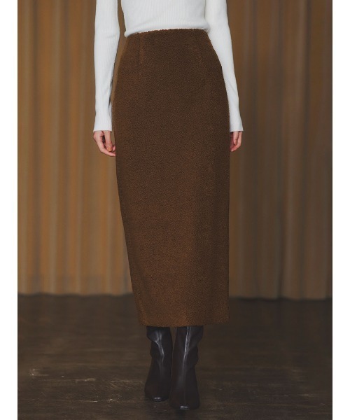 anuans（アニュアンス） スカート ボアタイトスカート : ZOZOTOWN