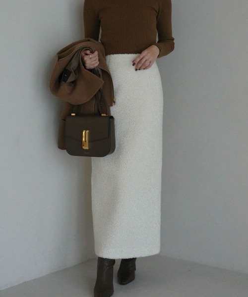 anuans（アニュアンス） スカート ボアタイトスカート : ZOZOTOWN