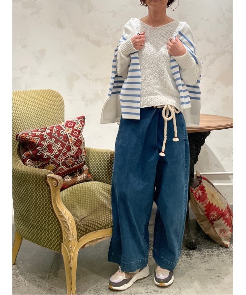 Yahoo!オークション - 「BEARDSLEY」 デニムパンツ 1 インディゴブルー