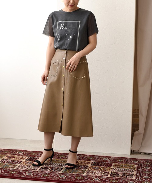 「Eimee Law」 スカート 38 ブラック レディース_画像6