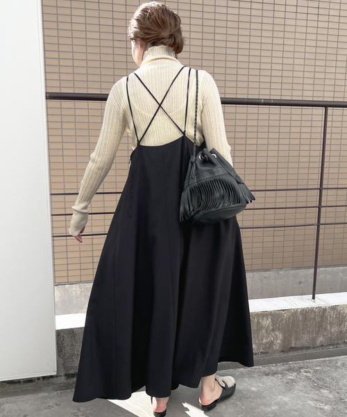 「Spick & Span」 サロペットスカート 36 ブラウン レディース_画像10