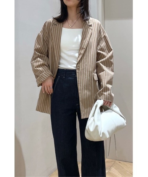 新品　STYLEMIXER　ベージュ テーラードジャケット STYLEMIXER（スタイルミキサー） テーラードジャケット FREE ベージュ