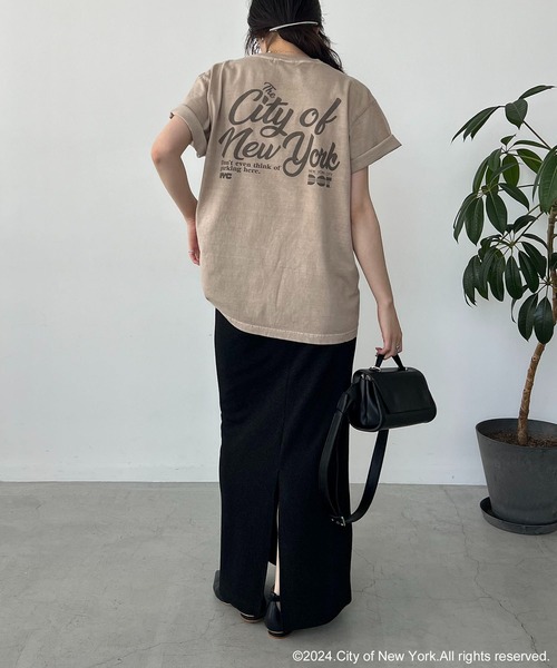 「GOOD ROCK SPEED」 半袖Tシャツ FREE ベージュ レディース_画像4