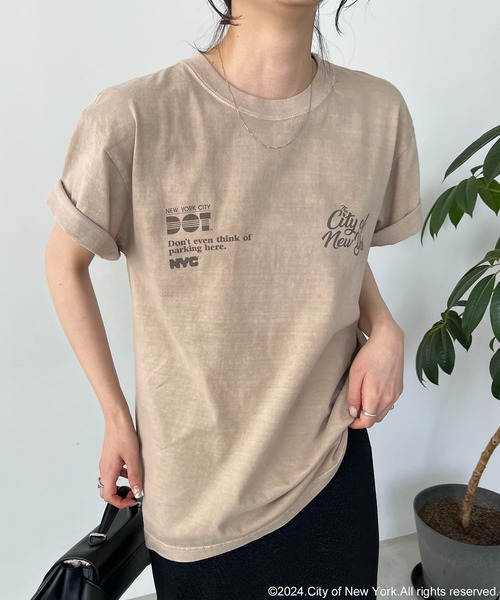 「GOOD ROCK SPEED」 半袖Tシャツ FREE ベージュ レディース_画像5