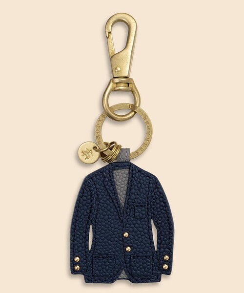 BROOKS BROTHERS（ブルックスブラザーズ） キーホルダー カウレザー
