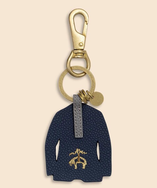 BROOKS BROTHERS（ブルックスブラザーズ） キーホルダー カウレザー