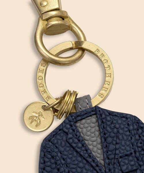 BROOKS BROTHERS（ブルックスブラザーズ） キーホルダー カウレザー