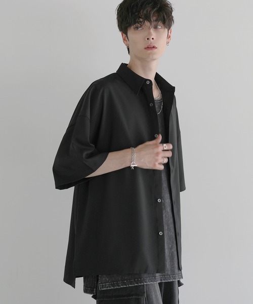 「LILL」 長袖シャツ L ブラック メンズ_画像3