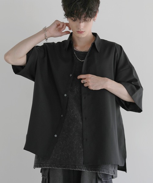 「LILL」 長袖シャツ L ブラック メンズ_画像8