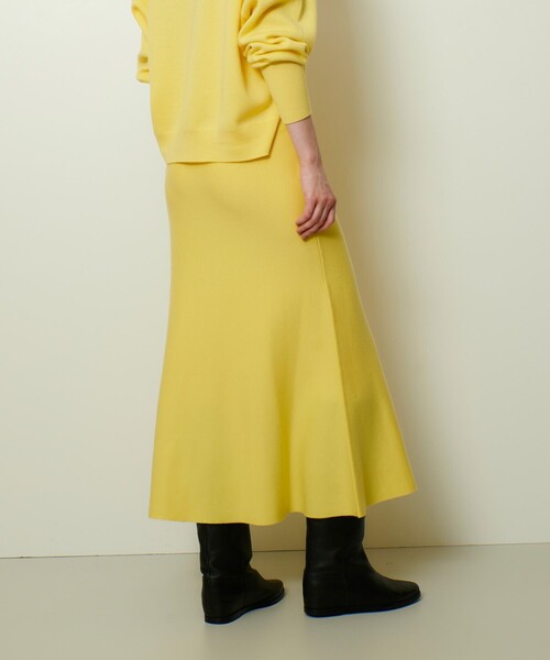 「allureville」 ニットスカート 2 ブルー レディース_画像10