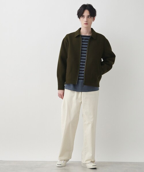 Dessin（デッサン） ステンカラーコート コート 「洗える」メルトン