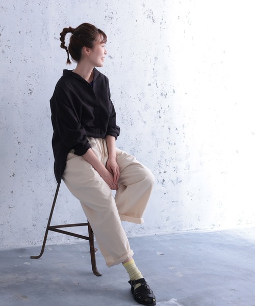 「soulberry」 長袖シャツ M ブラック レディース_画像8