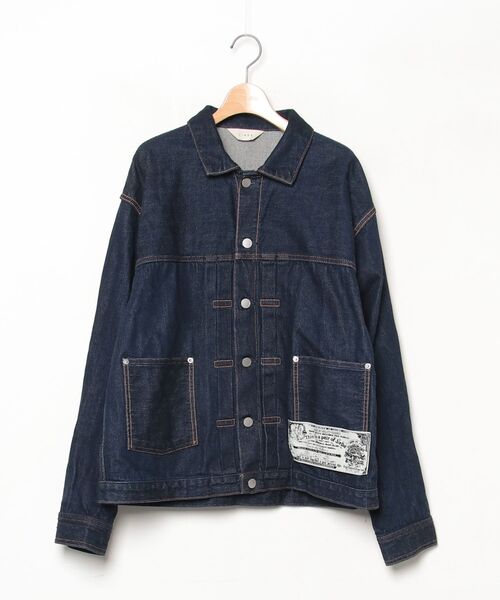 JieDa（ジエダ） デニムジャケット 1 ネイビー メンズ : ZOZOTOWN