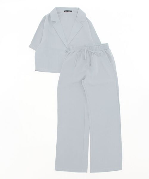 「SpRay」 セットアップ FREE ライトブルー レディース_画像5