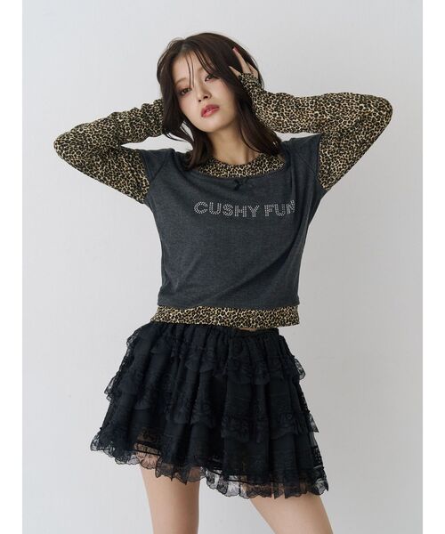 jouetie（ジュエティ） tシャツ レイヤードライクホルターネック